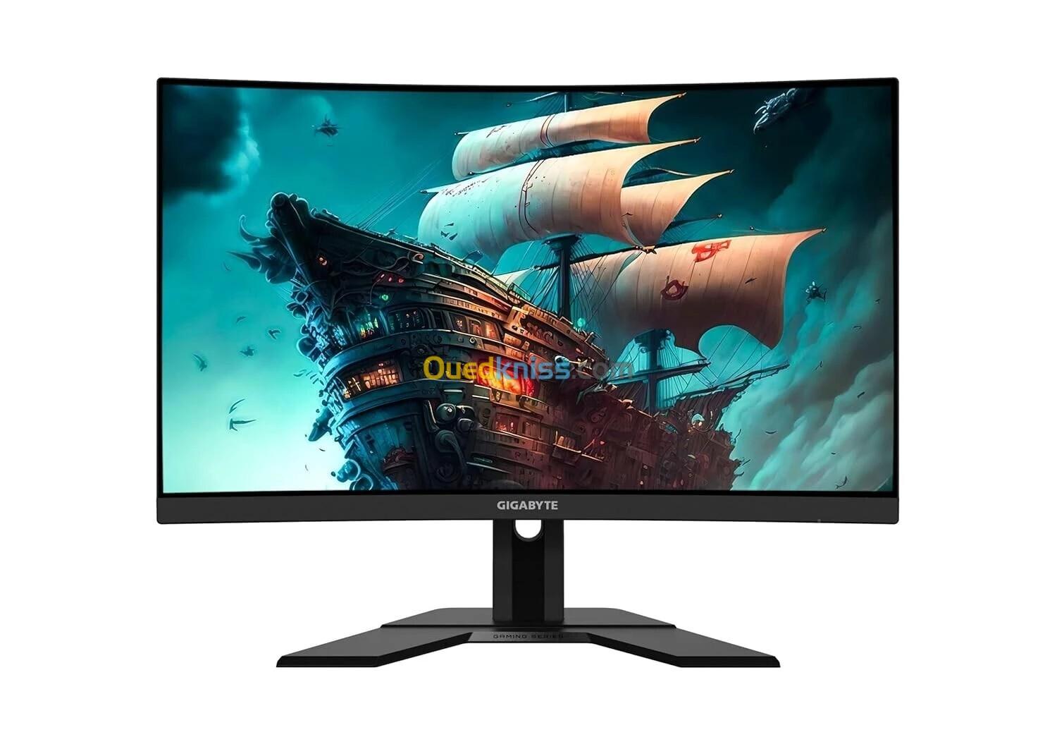 GIGABYTE G27FC A - GAMING MONITEUR - 27" CUREVED - 165Hz - 1Ms - FHD - DALL VA - HDMI 1XDP2.2 -NOIR