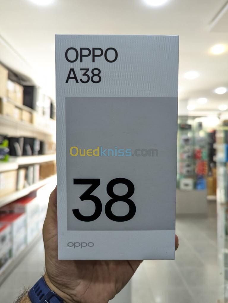 OPPO A38 - 4GB - 128GB - DUAL SIM - 6.5" LCD - DUAL CAMERA 50 MEGAPIXELS - 5000 mAh - BLISTER