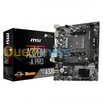 Carte Mére MSI A320M-A PRO AMD