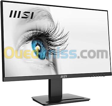 ÉCRAN MSI Pro MP243X 23.8" Full HD - IPS 1920x1080, 100Hz, Confort Oculaire, DisplayKit -HDMI-