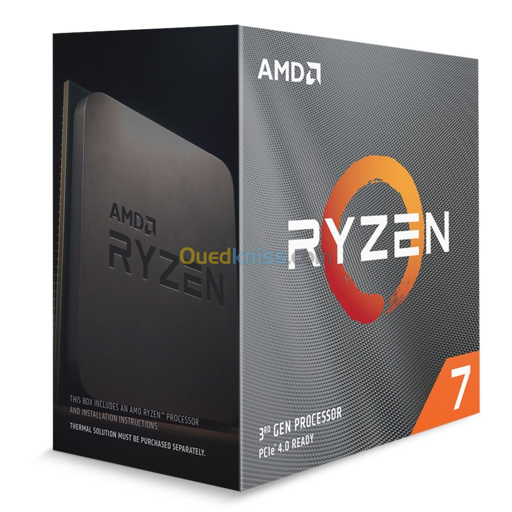 Processeur AMD Ryzen 7 5700X - AMD AM4 - 4.6 GHz + VENTILO WRAITH STEALTH - UP TO 3200MHZ