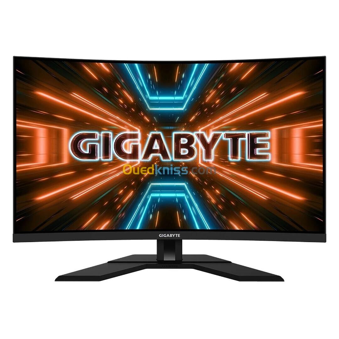 GIGABYTE M32QC - GAMING MONITEURE - 32" 2.5K - CURVED - VA - 165HZ - 1MS - HDR -FREESYNC - AJUSTABLE