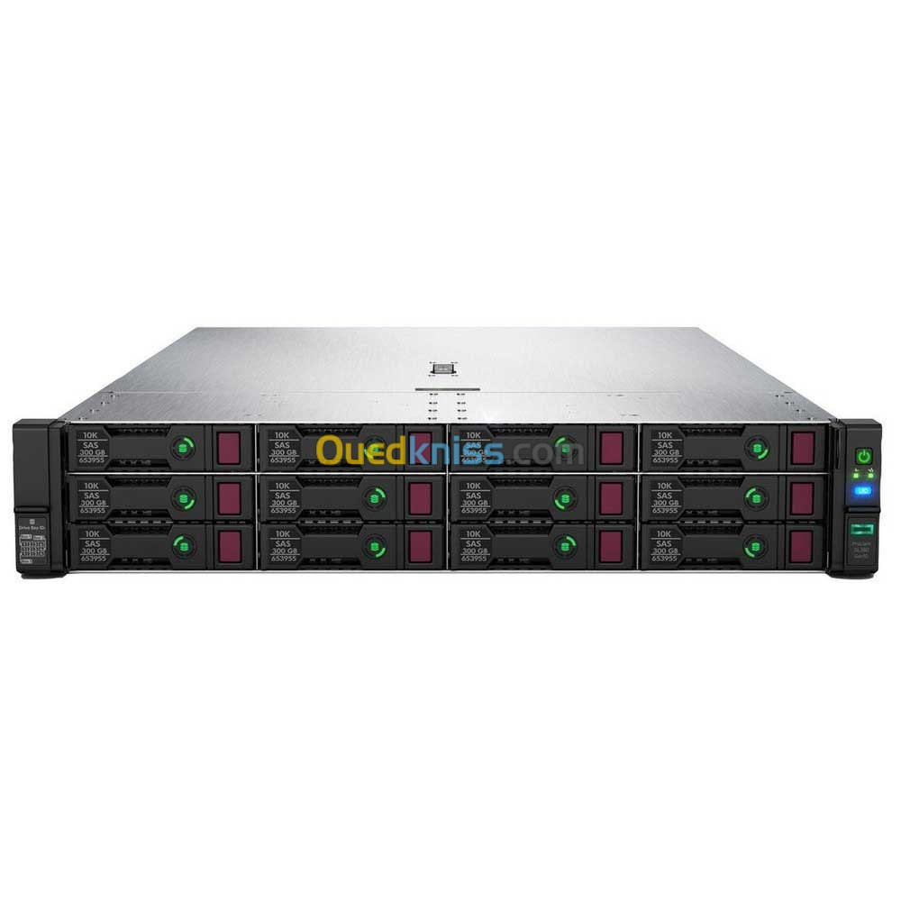 HP ProLiant DL380 Serveur Gen10 - Intel Xeon4214R - 32 Go - 1,2 To SAS - SFF