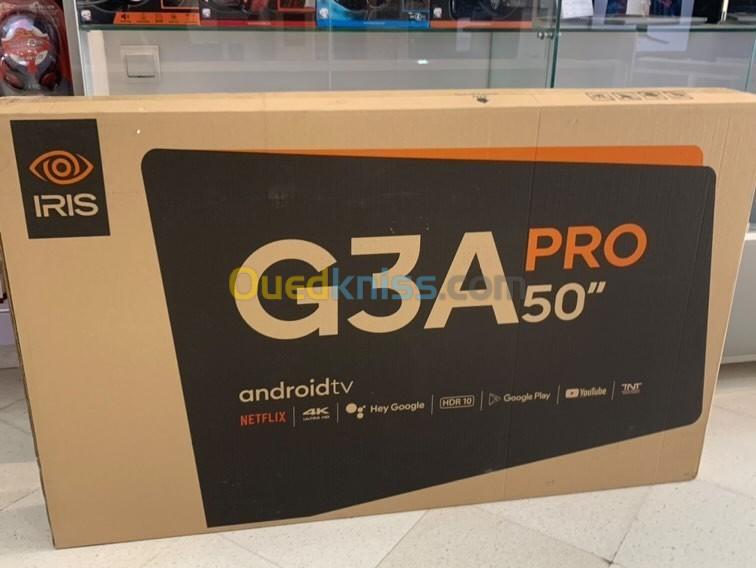 TV IRIS 50" G3A PRO ANDROID 4K