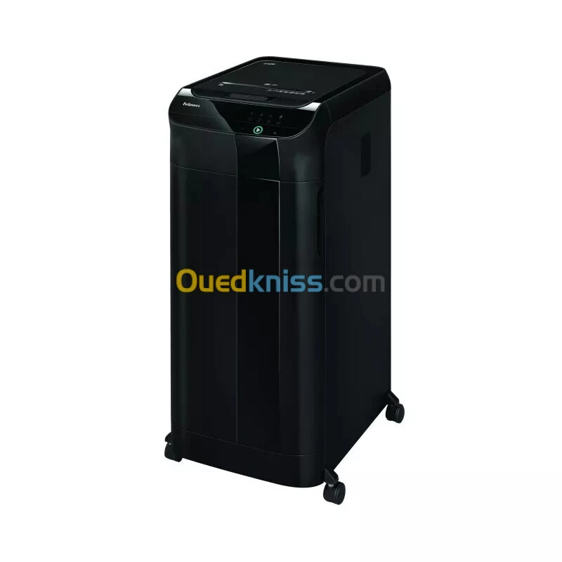 FELLOWES DESTRUCTEUR DE DOCUMENTS AUTOMAX 550C - 83 Litres - COUPE CROISÉE - AGRAFES - TROMBONESES