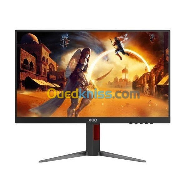 ÉCRAN AOC 24G4 - 24 INCH - IPS - 180 Hz - 1Ms - FreeSysn - VGA / HDMI - 1.4 / DP1.2 - AJUSTABLE