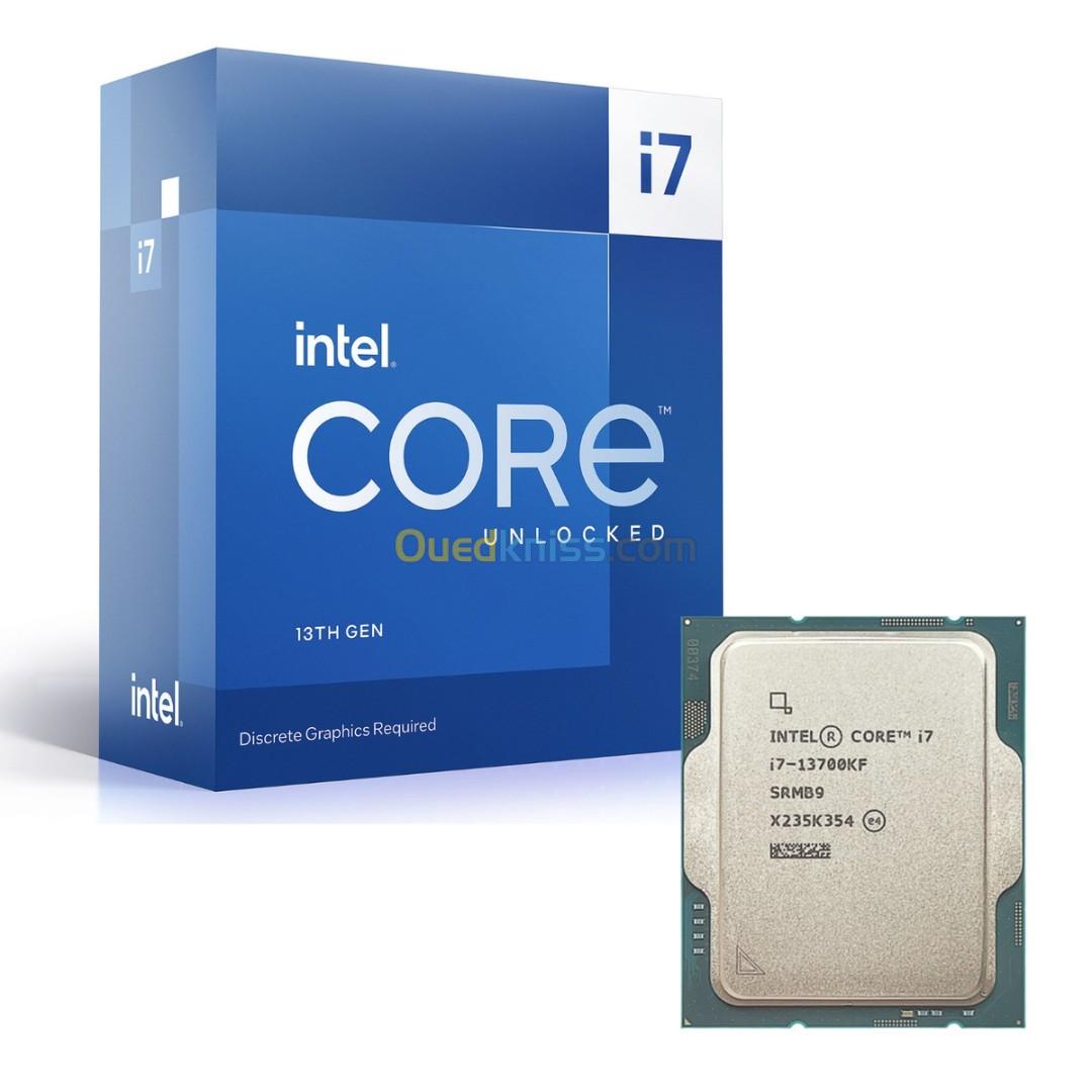 Processeur Intel Core I7-13700KF - 3.4 GHz - 5.4 GHz - 24-Threads Socket 1700 Cache L3 30 Mo