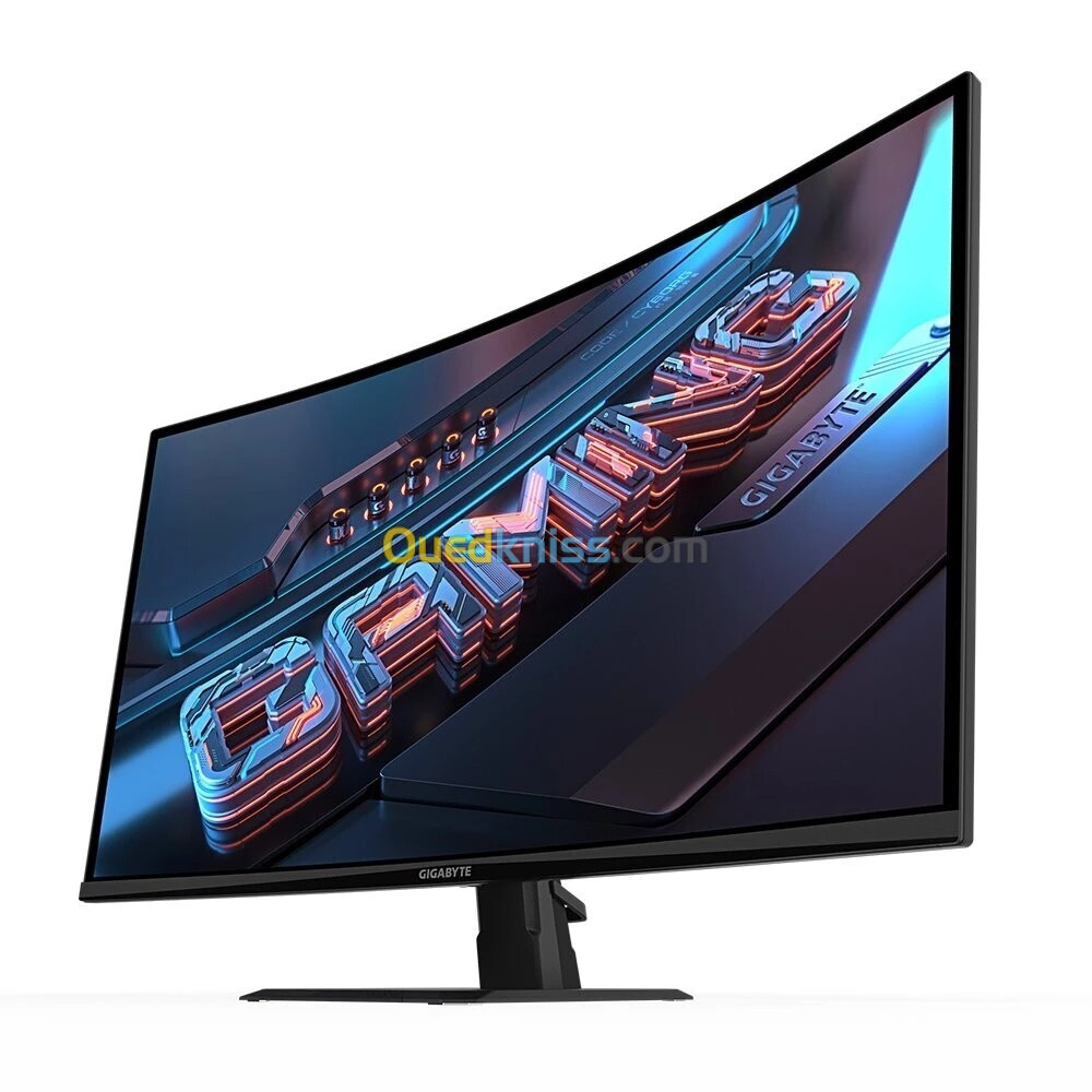 GIGABYTE GS32QC - GAMING MONITEUR - 32" CUREVED QHD - 165Hz - 1ms - HDR - HDMI 2.0 - NOIR