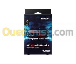 SAMSUNG 990 PRO With Headsink 4 To SSD NVMe M.2 PCIe 4.0 7450 Mo/S