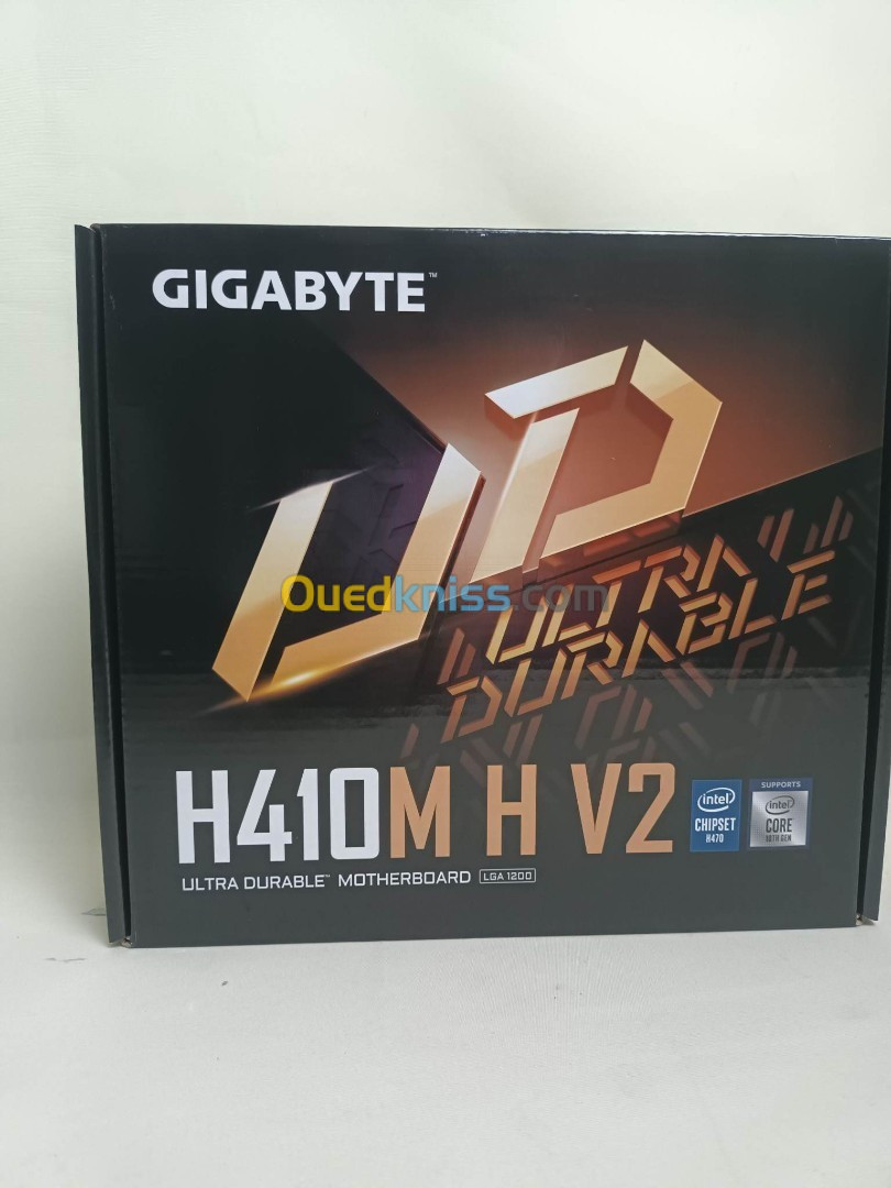 Gigabyte H410M H V2 - Intel LGA 1200 Micro ATX - M.2 NVMe PCIe Gen3 X4 2280