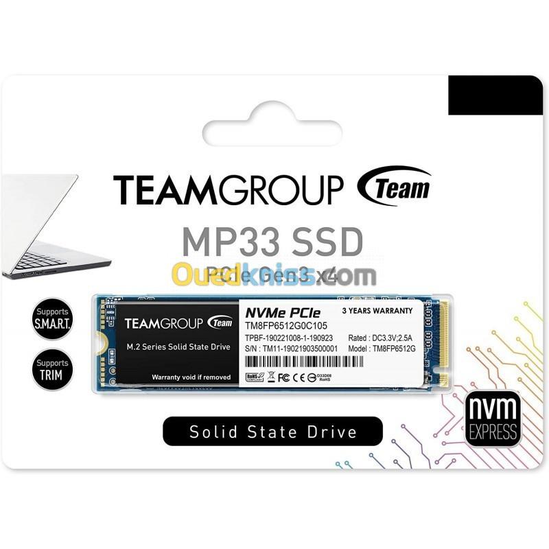 TEAMGROUP MP33 256 GO SSD M.2 DISQUE DUR INTERNE