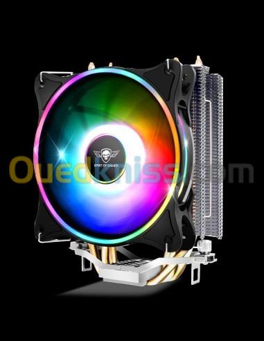 Spirit Of Gamer AirCooler 120 Mm Ventilateur De Processeur Pour Socket Intel Et AMD