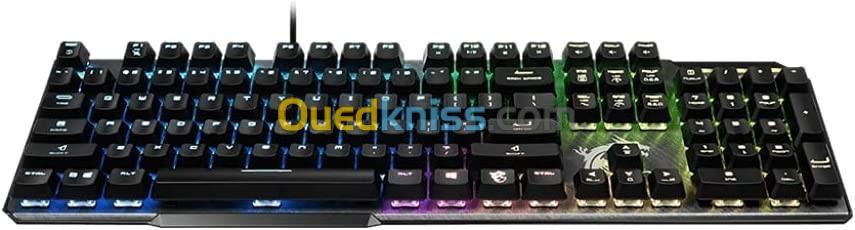 MSI VIGOR GK50 ELITE BOX WHITE Clavier Gaming Mecanique RGB