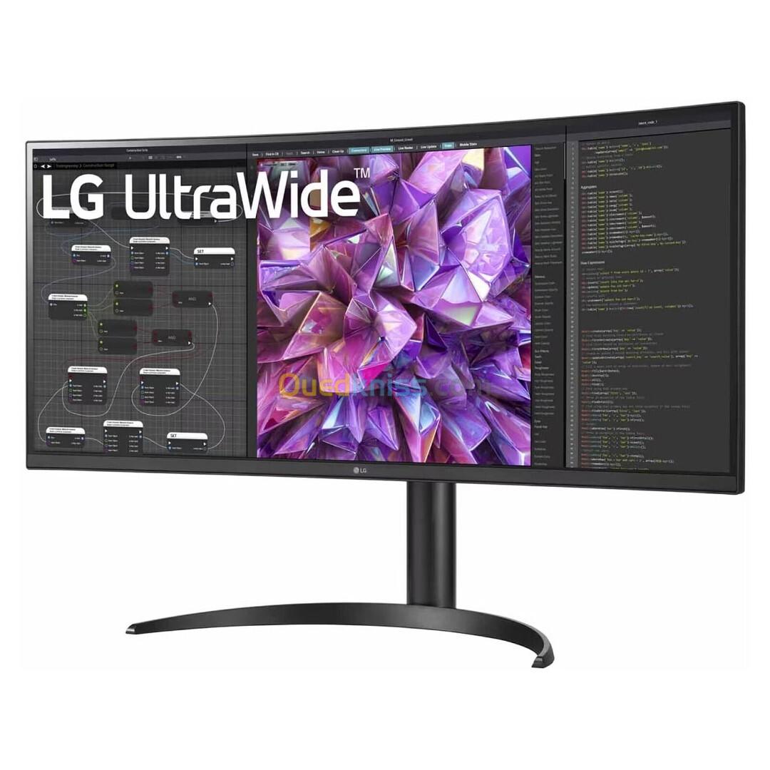 ECRAN LG 34WQ75C - ULTRAWIDE - 34" WQHD 2K - CURVED - IPS - 5MS - USB-C -AJUSTABLE -HAUT-PARLEURS