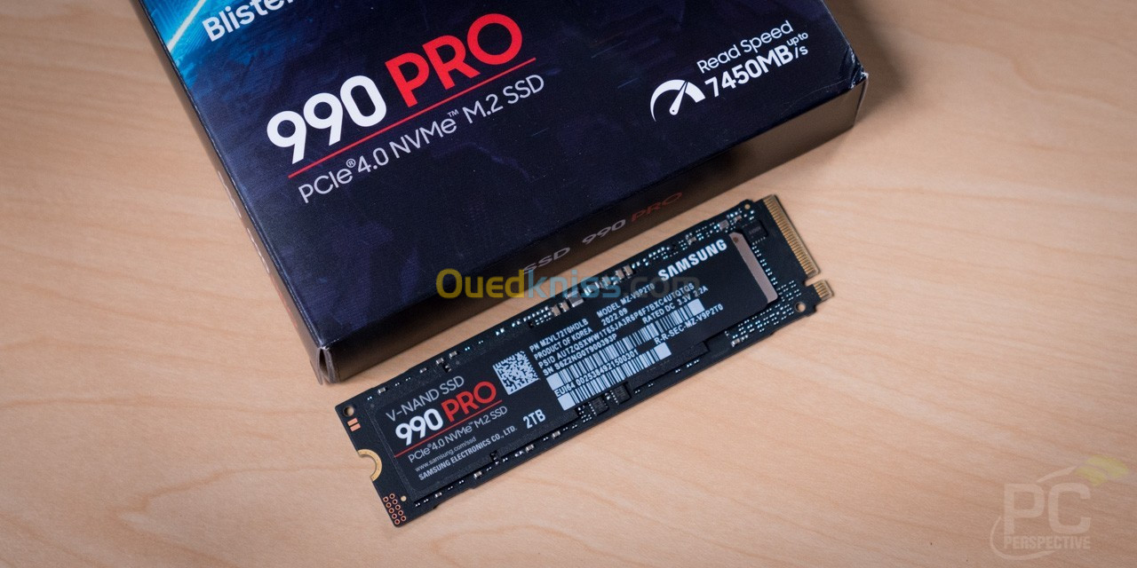 SAMSUNG 990 PRO With Headsink 1 To SSD NVMe M.2 PCIe 4.0 7450 Mo/S -  Algiers Algeria