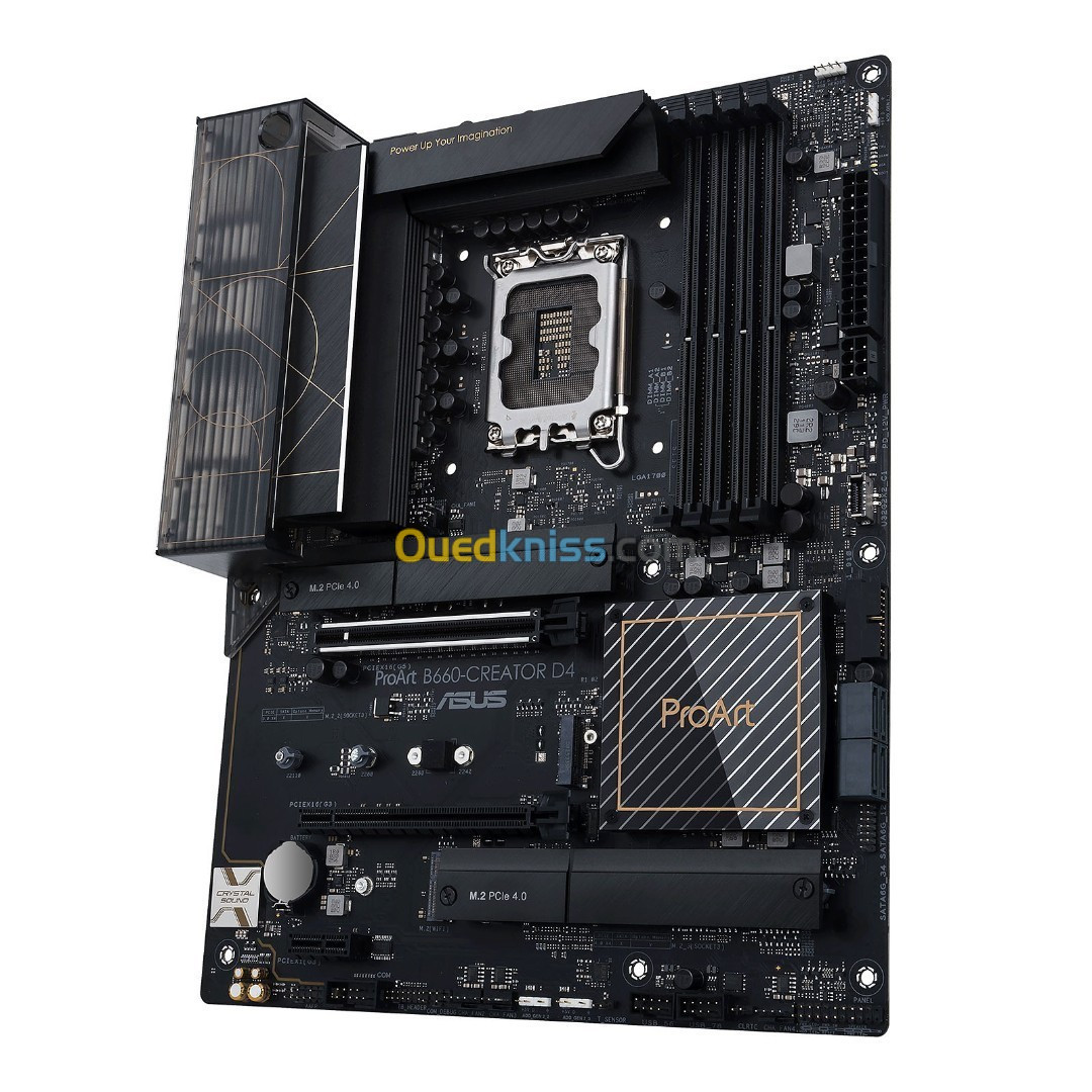 ASUS PROART B660 CREATOR D4 ATX Socket 1700 Intel B660 Express - 4x DDR4 - M.2 PCIe 4.0 - USB 3.1