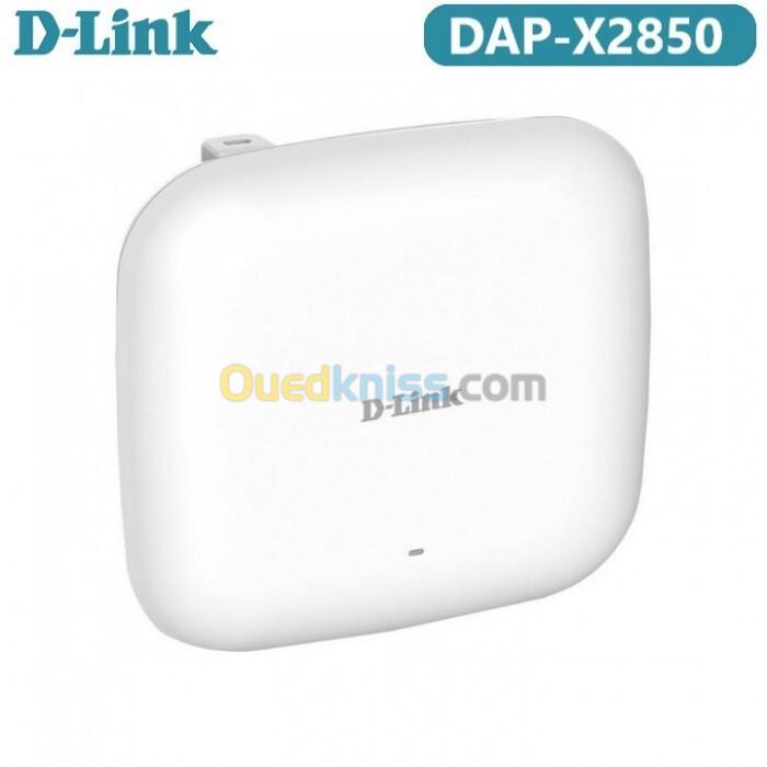 D-LINK POINT D'ACCÈS DAP-X2850 - AX3600 WIFI 6 - 2402 MBPS - 5GHZ POE - NUCLIAS - LOAD BALANC