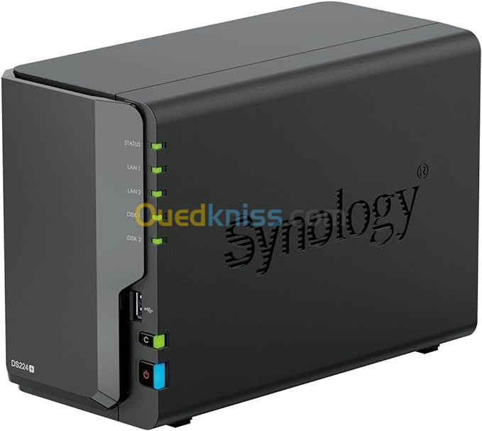 Synology DiskStation DS224+ - Serveur NAS 2 Baies - 2 Go De RAM DDR4 - Intel Celeron J4125