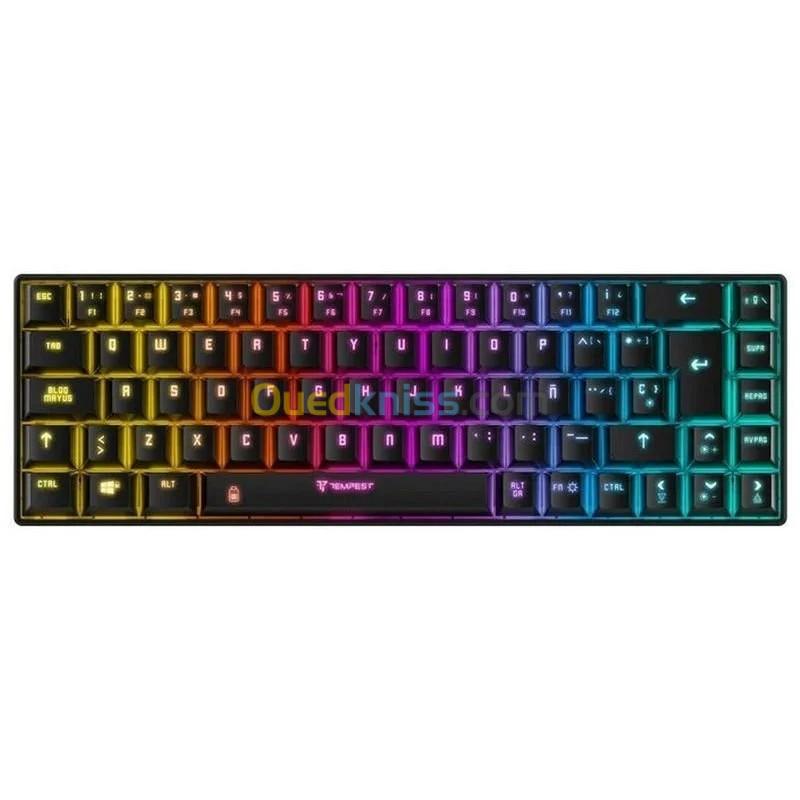 Tempest K20 Beast RGB Clavier Gaming Mécanique Noir