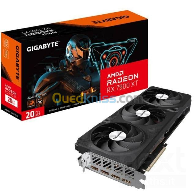 GIGABYTE RADEON RX 7900 XT GAMING OC 20G - 4K UHD - DUAL HDMI - DUAL DISPLAYPORT - PCI EXPRESS AMD