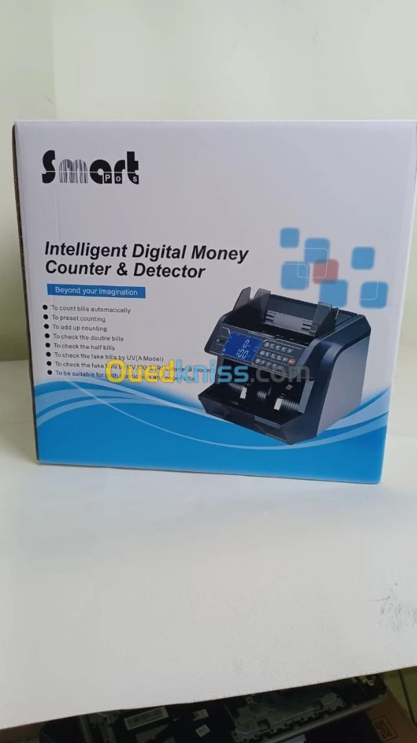 Bill Counter Smart SH-1520C Compteuse Trieuse Et Détecteurs Faux Billet