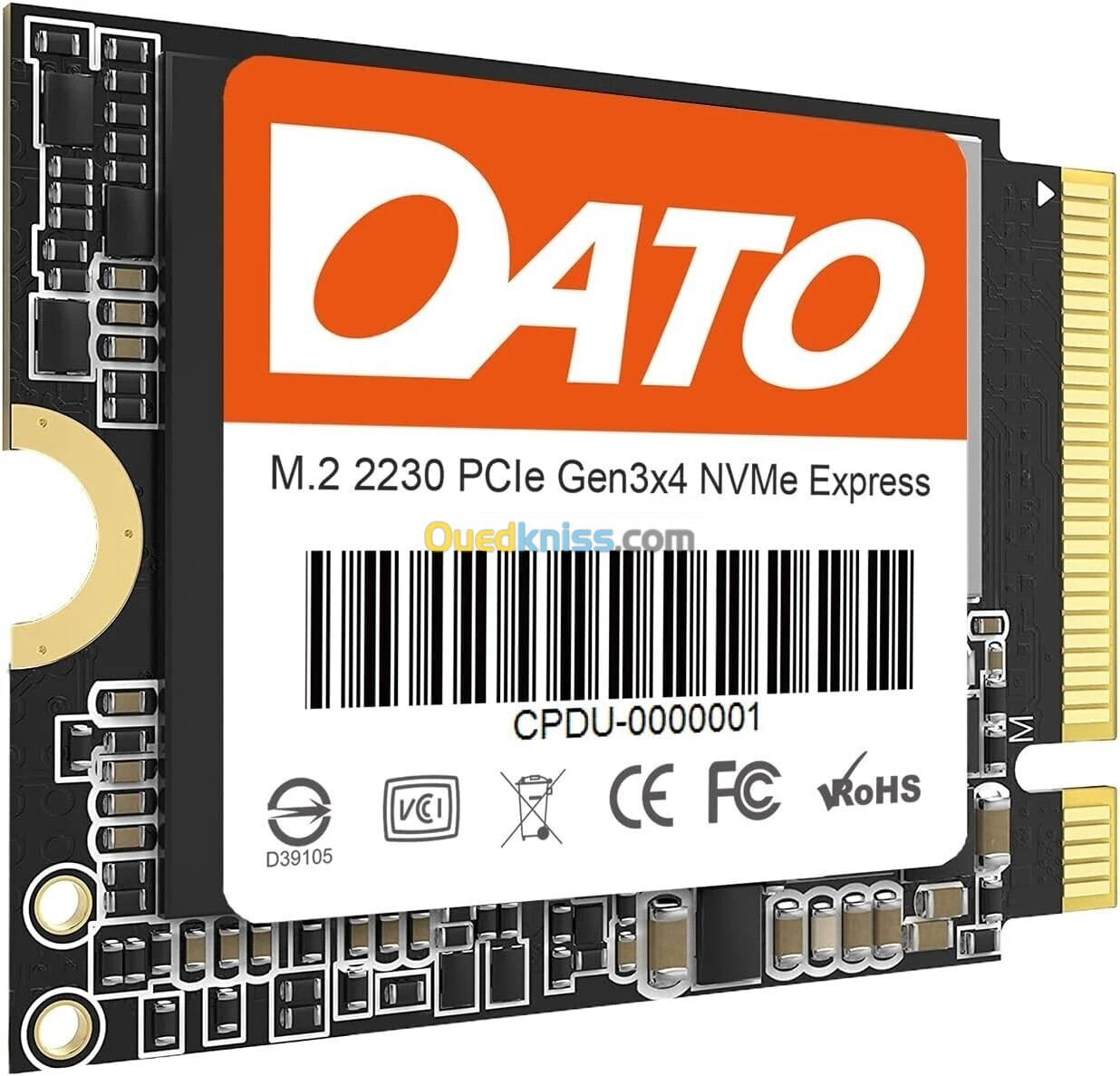 DATO NVME M.2 2230 SSD 512 GO - DISQUE DURE PCIE GEN3X4 - JUSQU'À 2 500 MO/S, SÉRIE DP330 -