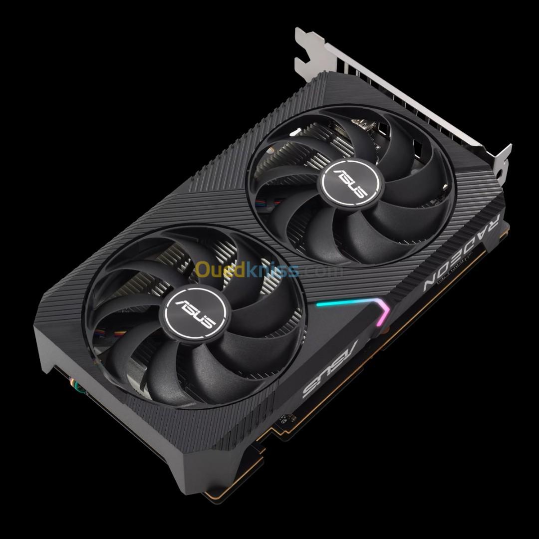 ASUS Radeon RX 6400 DUAL 4G - 4 Go GDDR6 - HDMI/DisplayPort - PCI Express