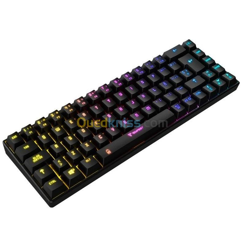 Tempest K20 Beast RGB Clavier Gaming Mécanique Noir