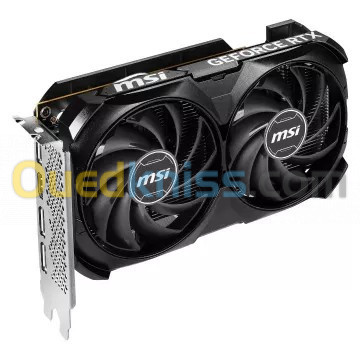 MSI GeForce RTX 4060 VENTUS 2X BLACK OC - 8Go GDDR6 - HDMI - DisplayPort - DLSS 3 -PCI Express -NOIR