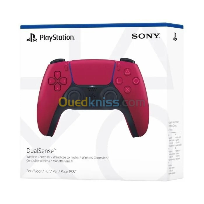 Manette Sans Fil Sony Dual Sense PS5 - Originale - Blanche - 