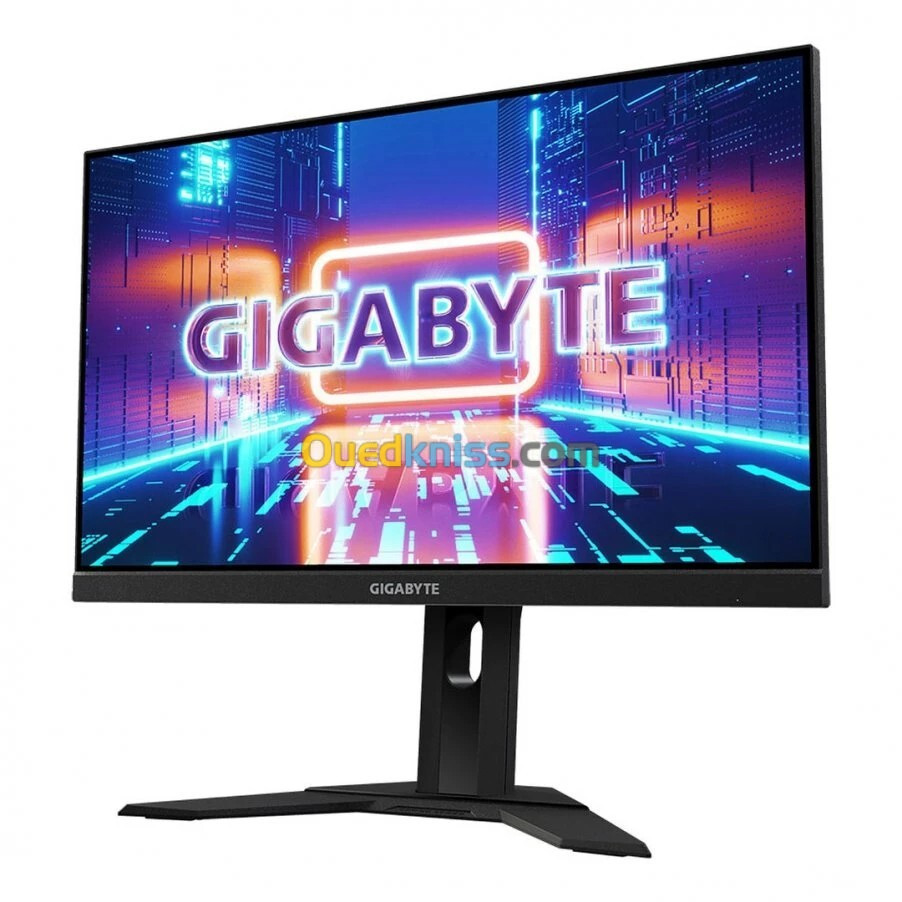 GIGABYTE G24F ECRAN 24" - 165HZ - 1MS - IPS - FREESYNC - HDMI/DISPLAY - USB 3.0 - RÉGLABLE - NOIR