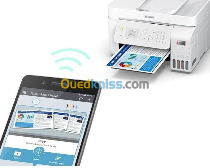 Epson EcoTank L5296 A4 Multifonction Imprimante À Réservoir D'encre Tout-En-Un Wi-Fi Direct