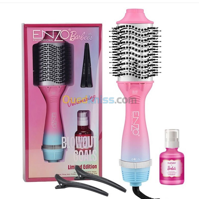 Nouvelle brosse Barbees avec technologie nano-titane Enzo Limited Edition