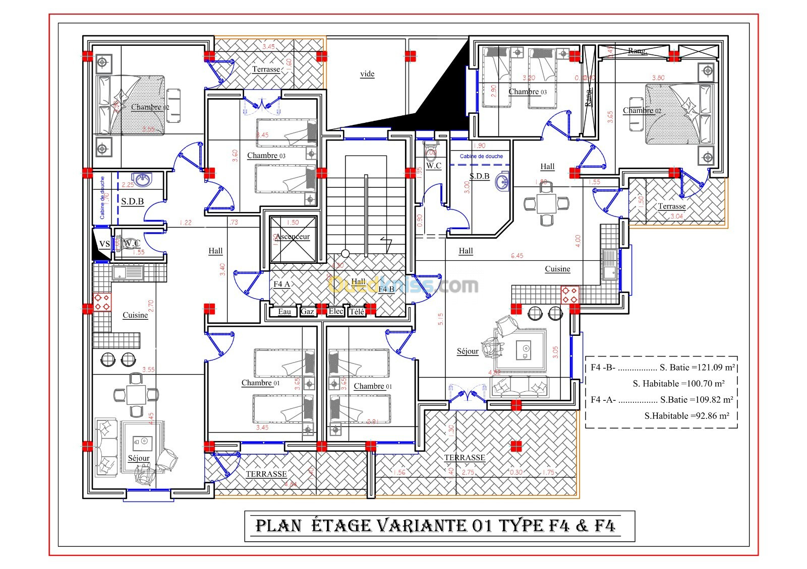 Vente Appartement F4 Jijel El aouana