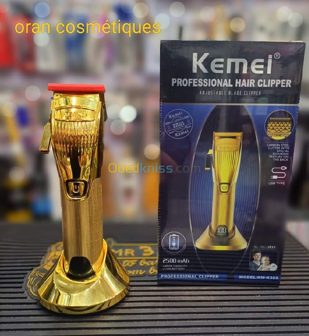 Tondeuse kemei K32s rechargeable 