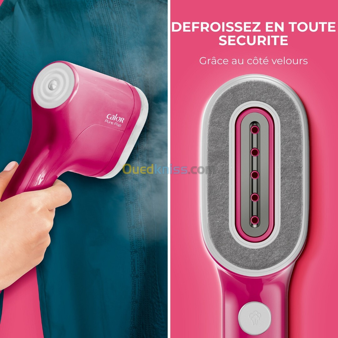 Défroisseur Calor Pure POP 1300 W 4 en 1 Rose DT2023C0 