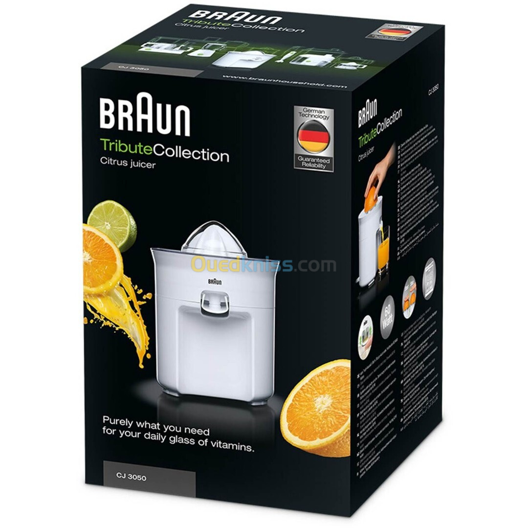 PRESSE AGRUMES BRAUN 60 W CJ302AI