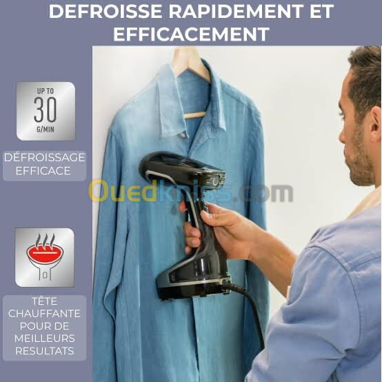 Défroisseur CALOR ACCESS STEAM FORCE 2000 W 3 EN 1 DT8230co