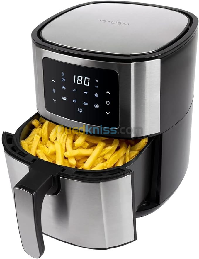 Friteuse À Air Chaud Avec 7 Programmes De Cuisson 5,5L 1400W PC-FR 1239 H ProfiCook