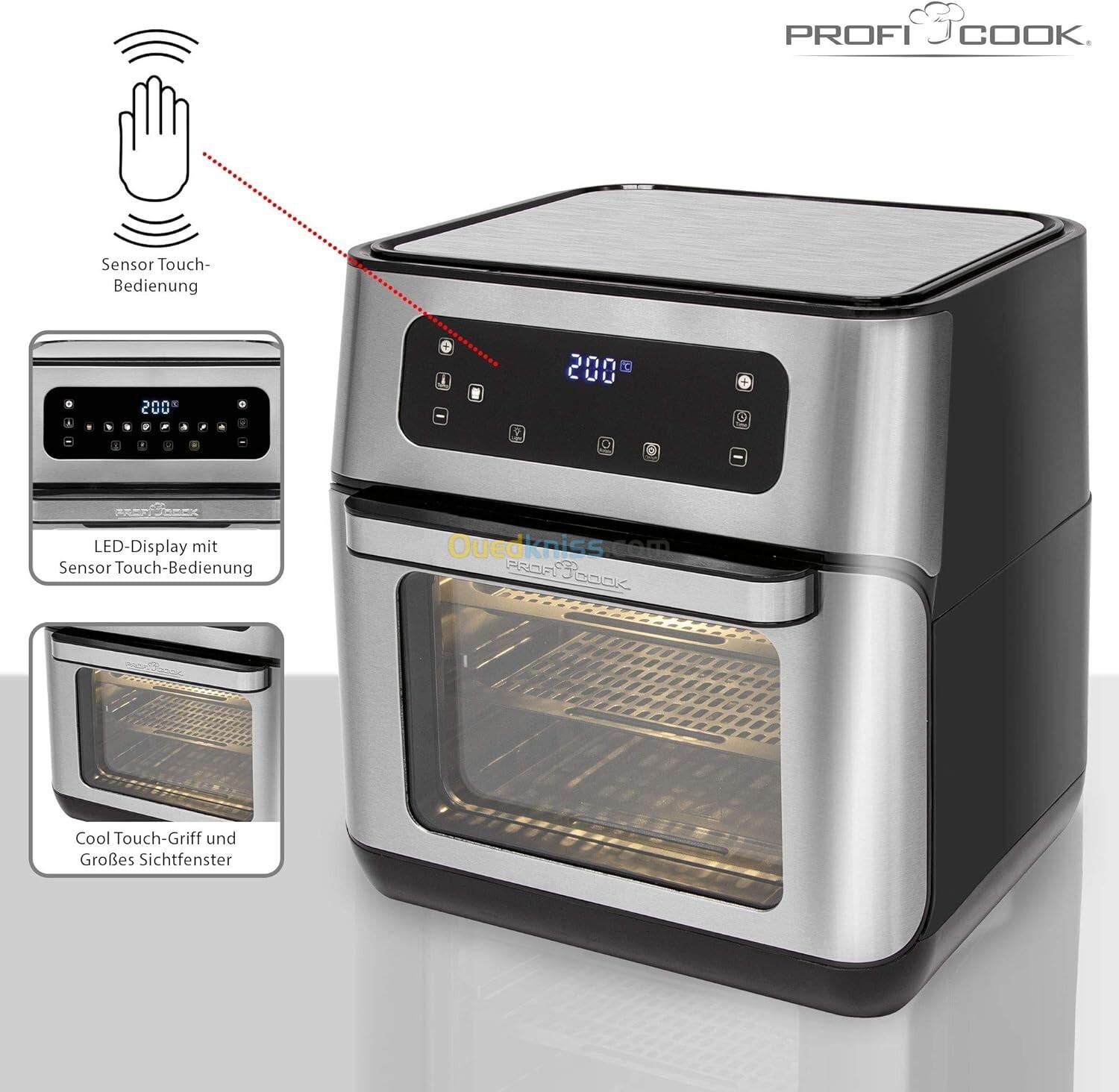 Friteuse à air chaud ProfiCook PC-FR 1200 H 11 litres 1500 W, inox