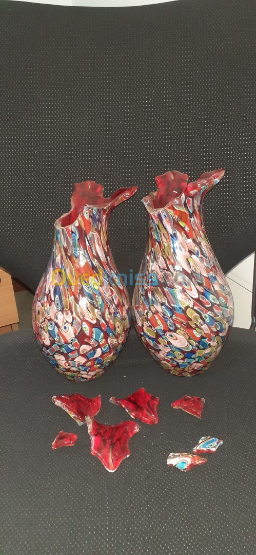 Vase en verre MURANO