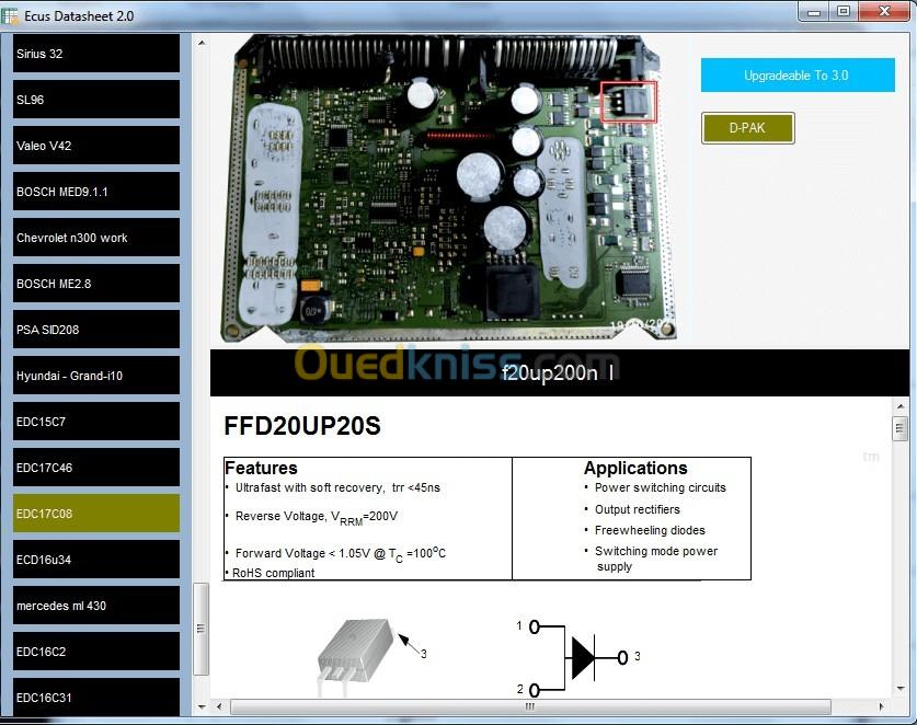 Logiciel pour programmation kess ktag kt200 flex software calculateur gestion de moteur 