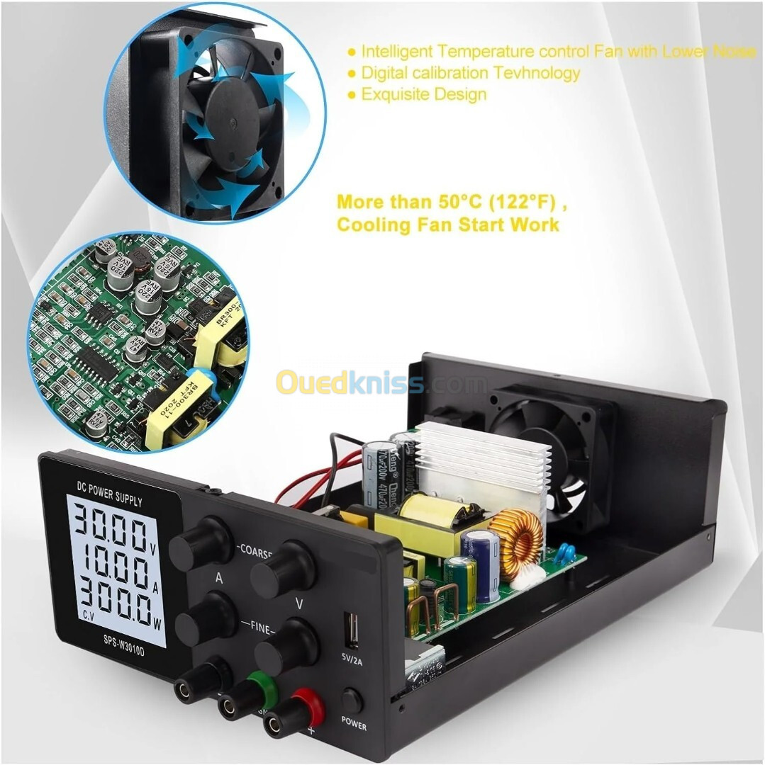 Arduino - ALIMENTATION LABO ROGRAMMABLE SPS-W3010D / SPS3010D (30V ~ 10A)