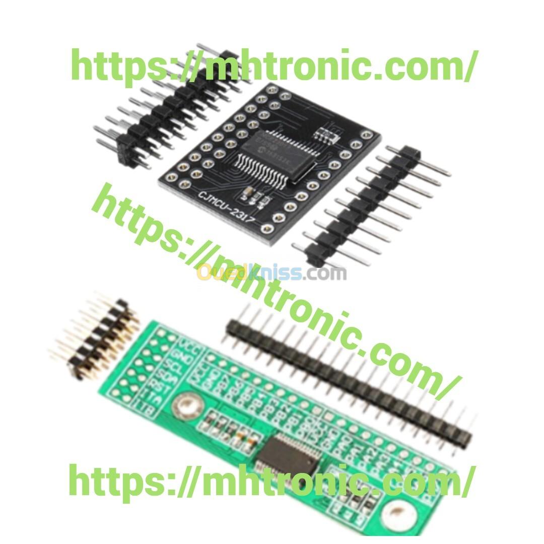 Arduino - MCP23017 Module dextension bidirectionnel 16 BITS