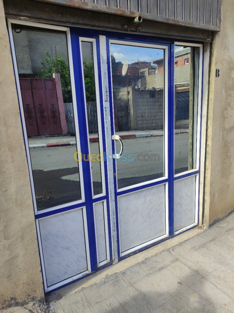 Vitrine Aluminium