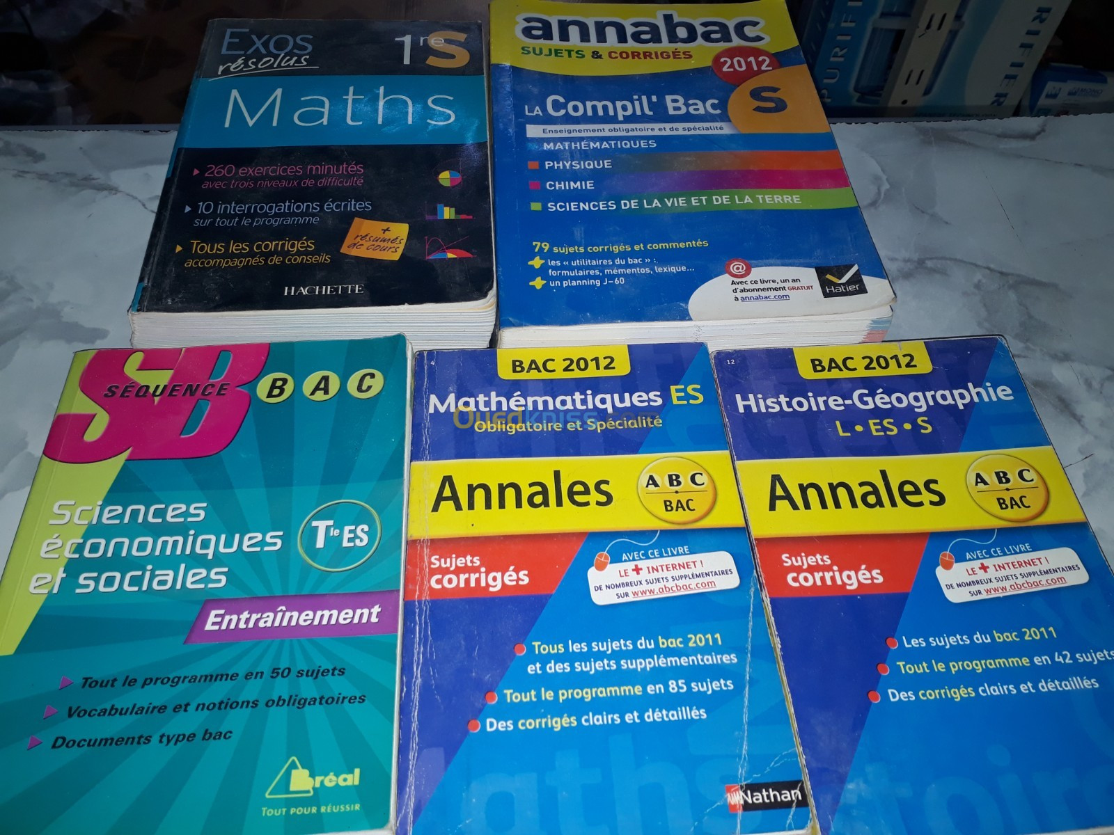 Livres pour programme BAC CNED français 