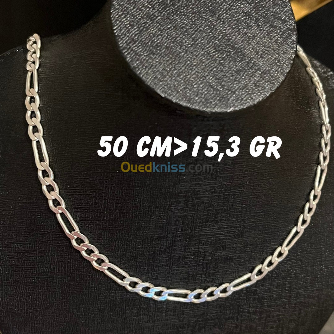 Collier argent 925 سلاسل فضة