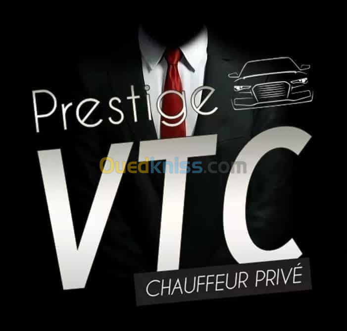 Vtc voiture de transport avec chauffeur 