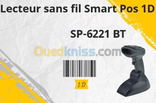 Lecteur sans fil smart pos 1D sp-6221 bt