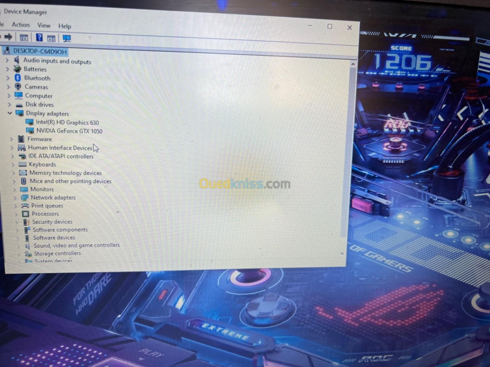 Pc asus fx553vd